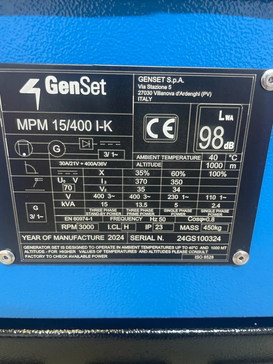 400amp Genset Welder Generator - Image 3