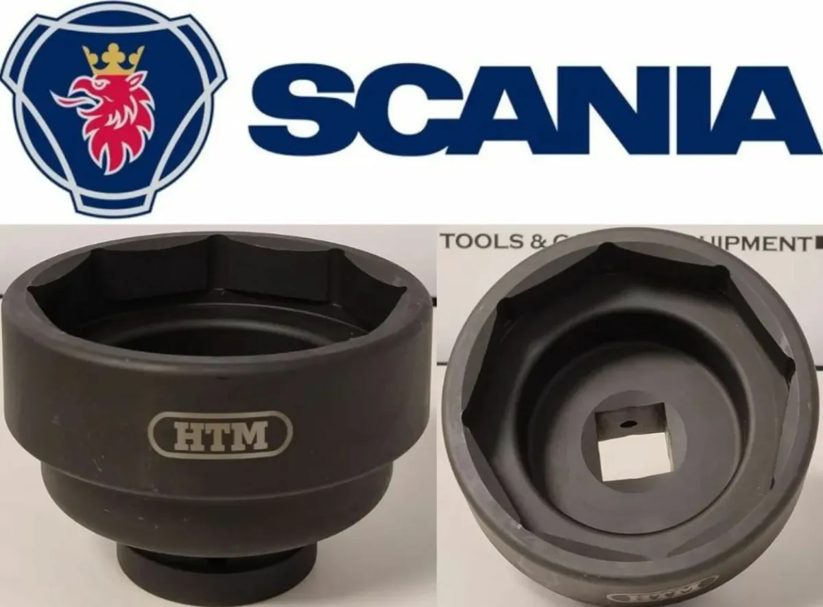 HTM Socket To Suit Scania Rear Hub HGV 100MM 1" - Image 1