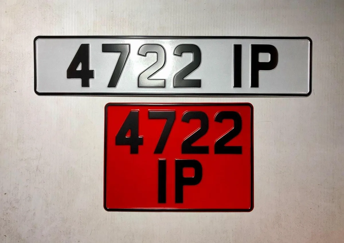 Vintage Pressed Number Plates at NowPlates.com - Image 3