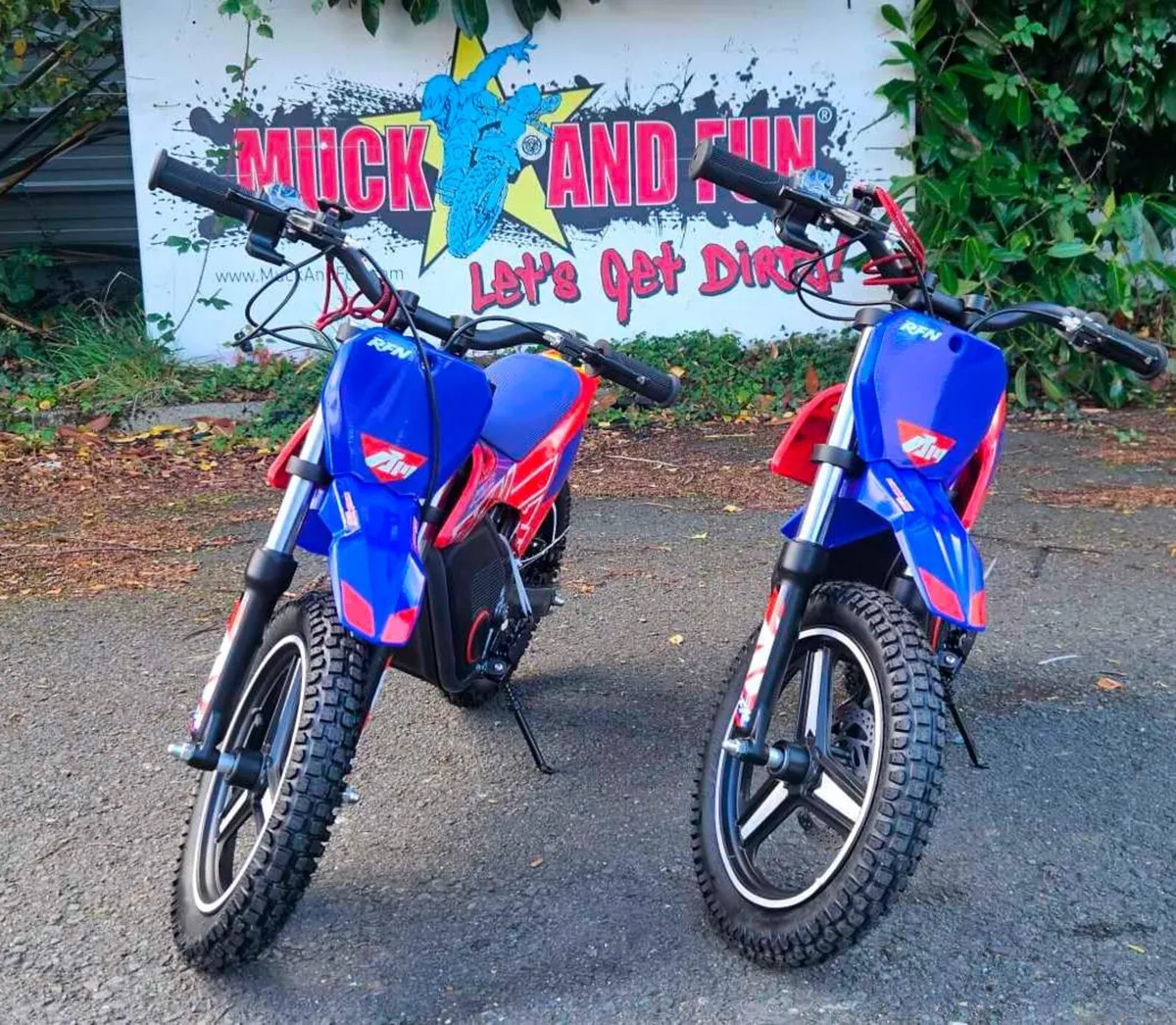 MUCK+FUN RFN Warrior SX500 Kids Electric Dirt Bike - Image 4