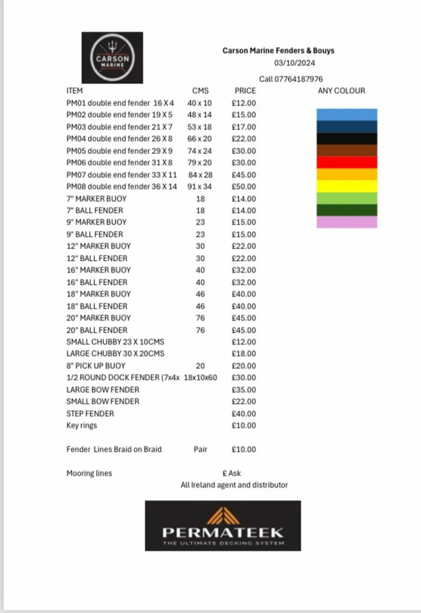 Boat fenders ,balls , pick up bouys - Image 2