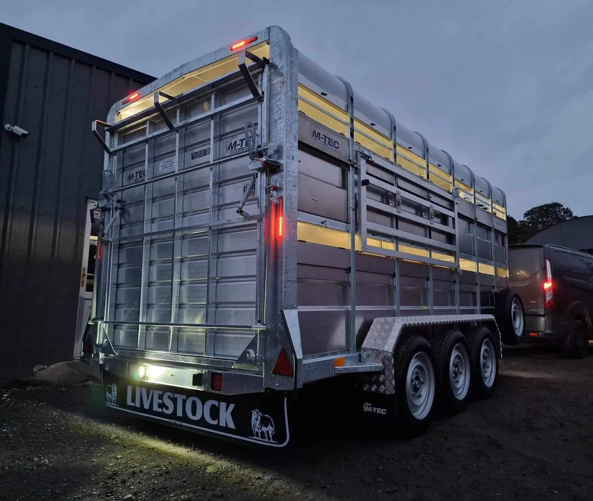 M-Tec Cattle trailer - Image 1