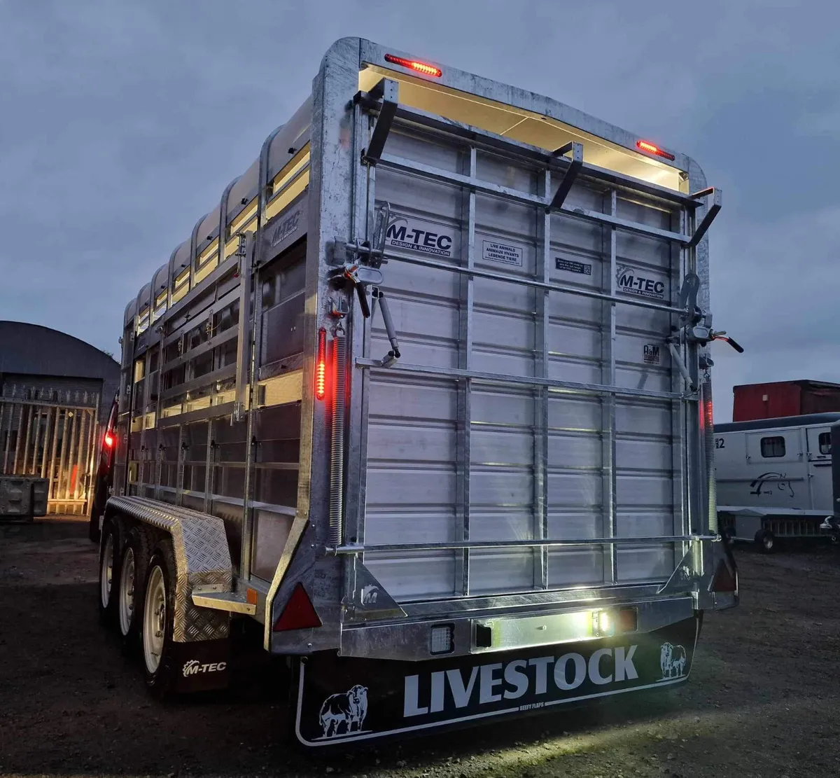 M-Tec Cattle trailer - Image 3