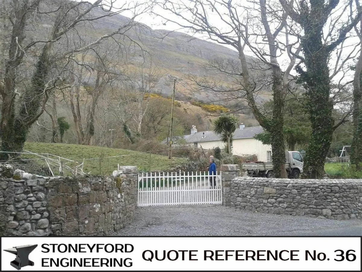 Traditional riveted and country entrance gates - Image 2