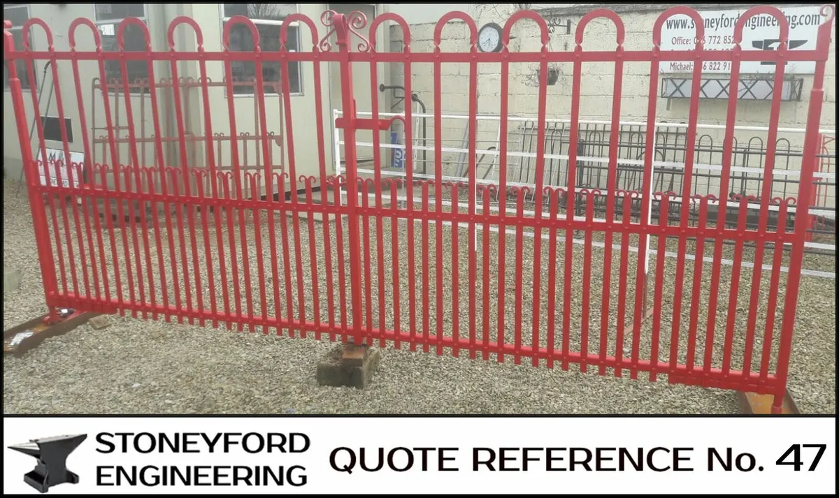 Traditional riveted and country entrance gates - Image 4