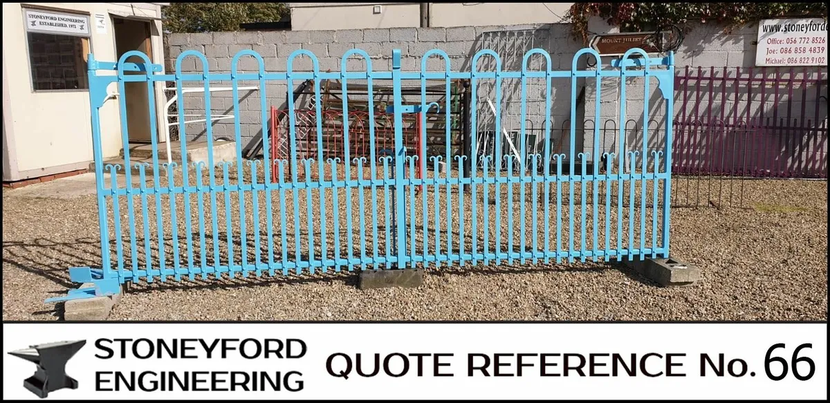 Traditional riveted and country entrance gates - Image 1