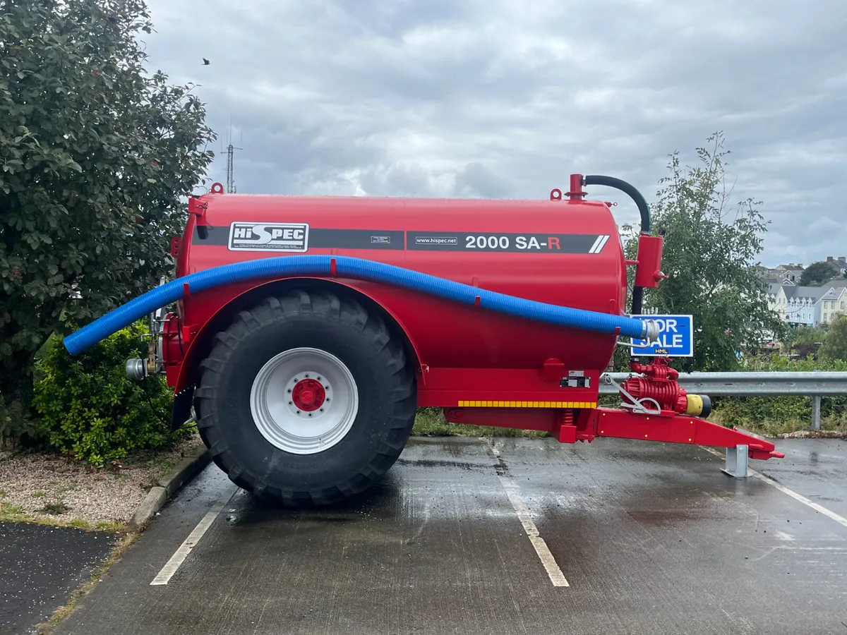 HiSpec  2000 SLURRY TANKER 2025 MODEL DISCOUNT - Image 1