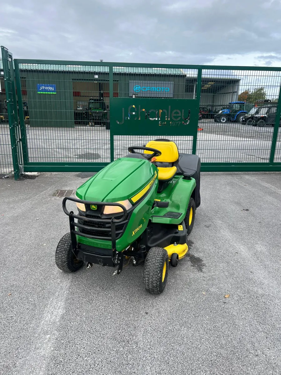 John Deere x350r Ride on Mower - Image 2
