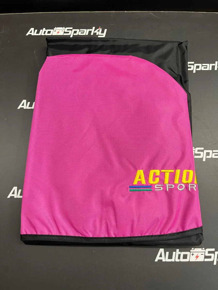 Twin Pack Action Sport Seat Covers !! Pink Green!! - Image 3