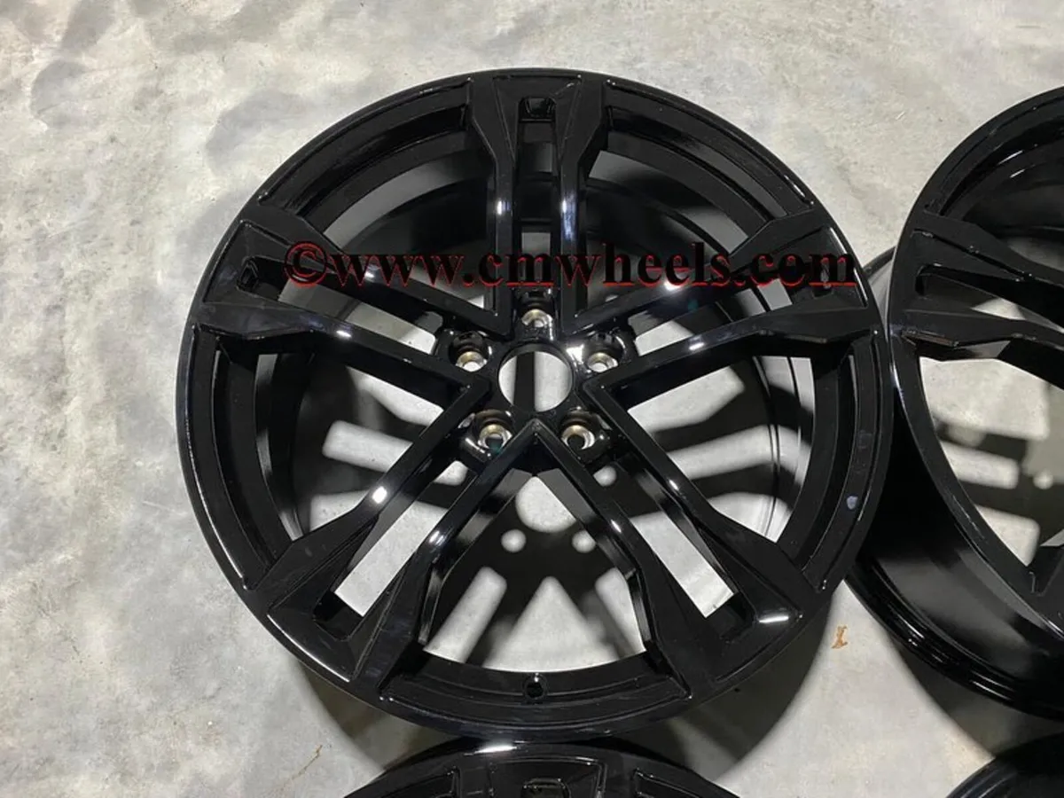 19" Inch SQ8 Audi style Alloys A3 A4 A6 Golf 5x112 - Image 3