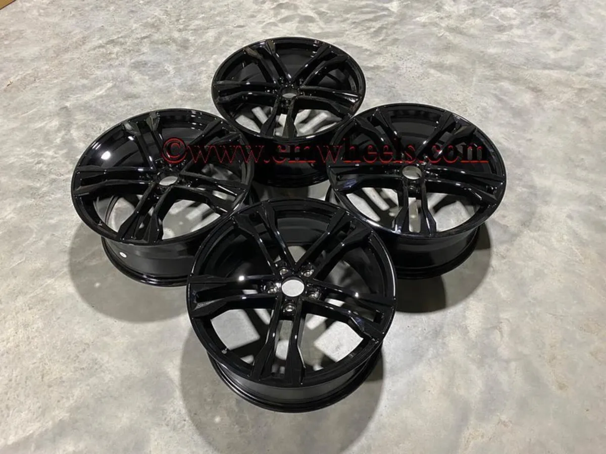 19" Inch SQ8 Audi style Alloys A3 A4 A6 Golf 5x112 - Image 4