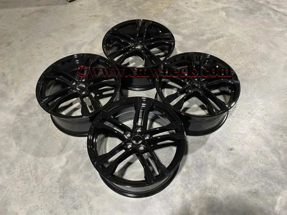 19" Inch SQ8 Audi style Alloys A3 A4 A6 Golf 5x112 - Image 1