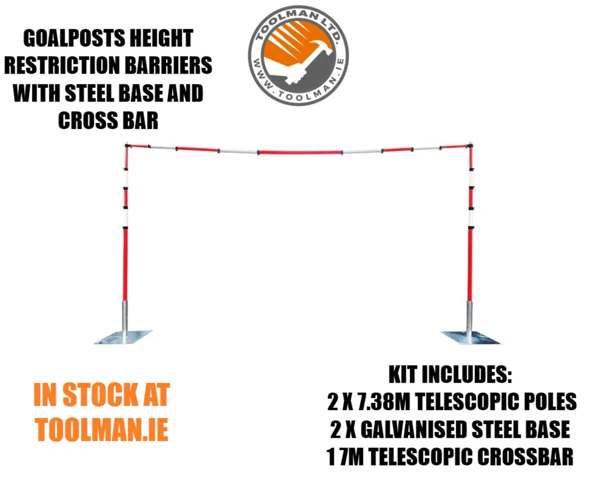 GOALPOSTS HEIGHT RESTRICTION BARRIERS - Image 2