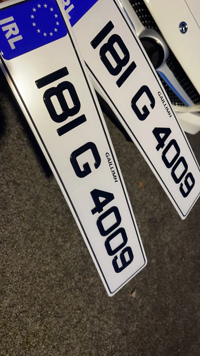 German , jap & Gel number plates delivered - Image 2