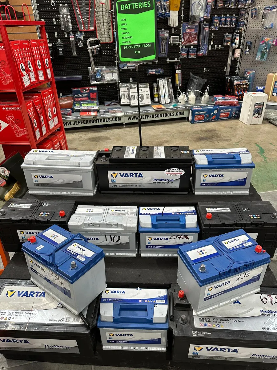 ⚡ Batteries To Suit Your Machine ⚡ - Image 1