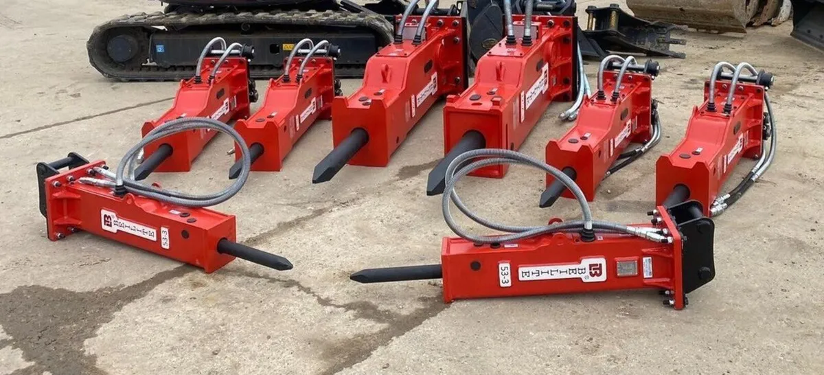 New Rock Breakers ,Finance available