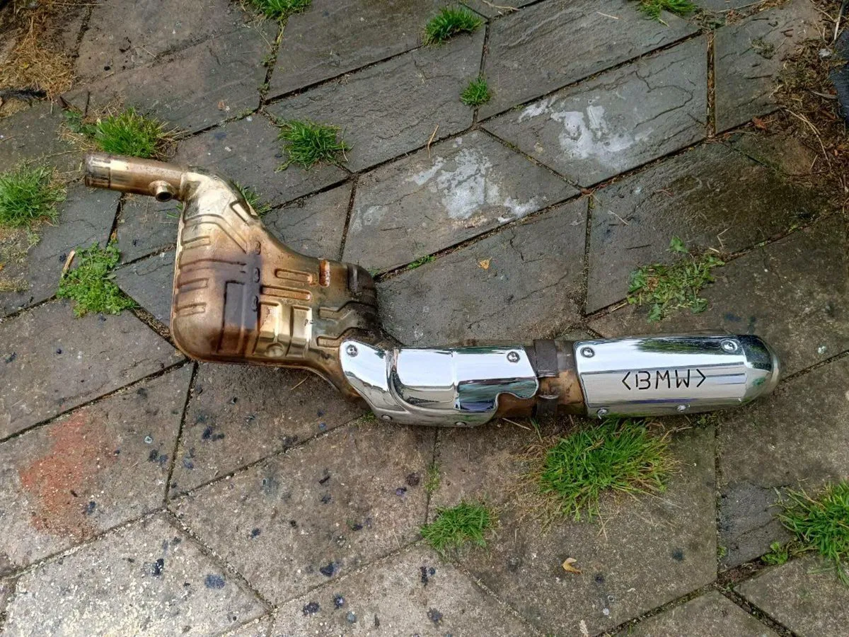 BMW GS 1100 Exhaust €165 Bomber jacket €60 - Image 1