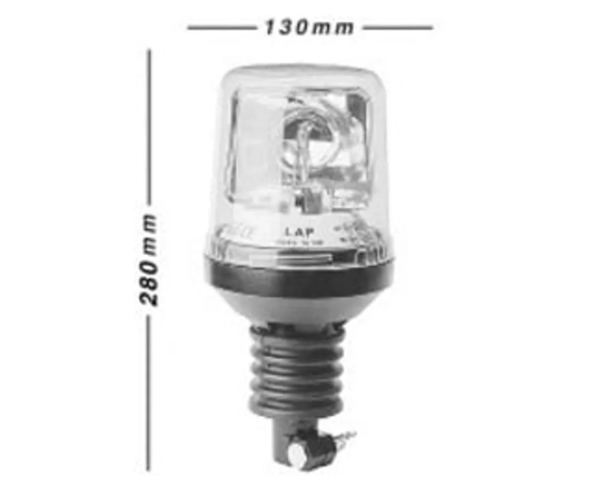 LAP Halogen Beacon – 12/24V, Din/Pole Mount - Image 2