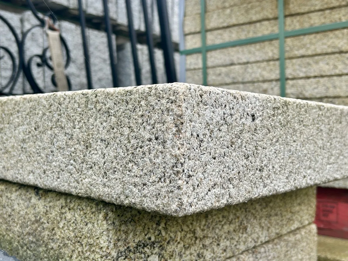 Brown Granite Pier Caps Flat - Image 1