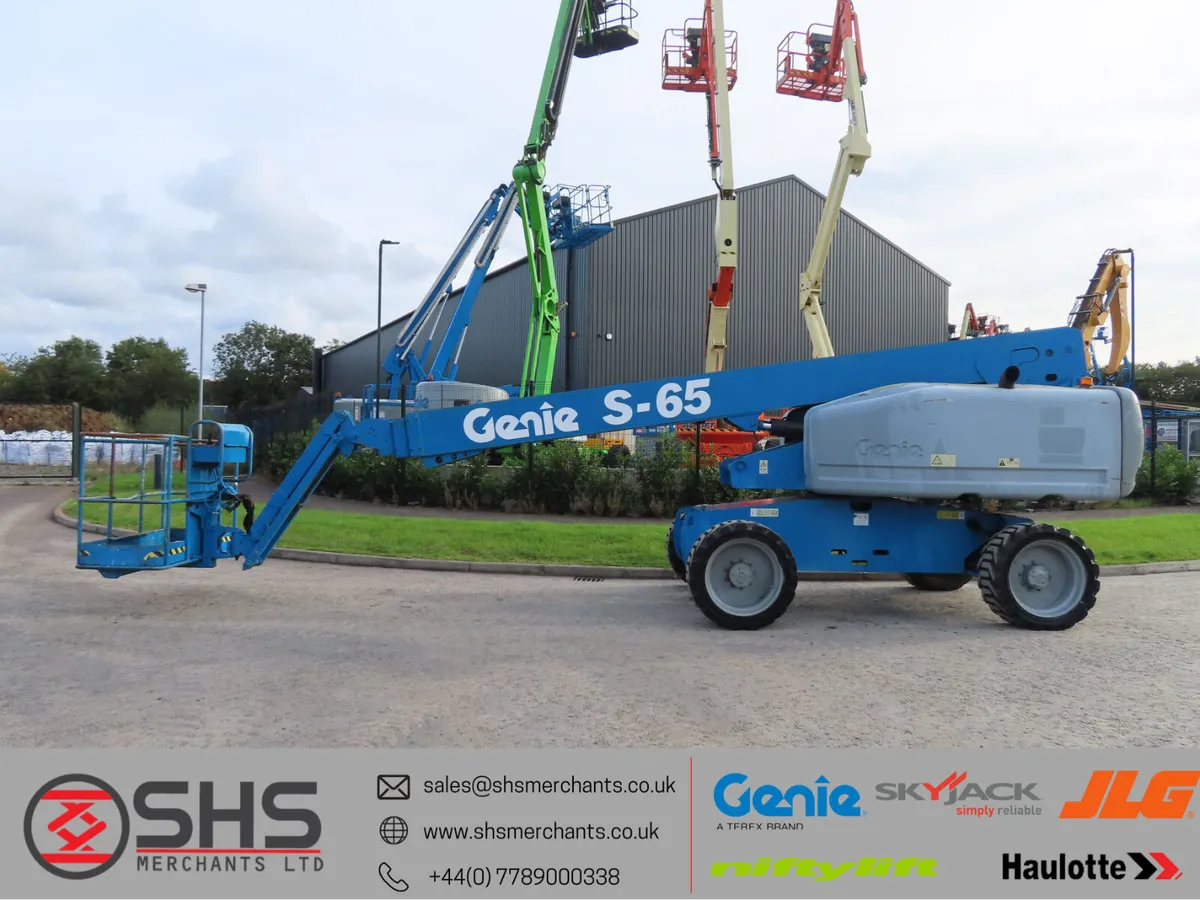 Genie S65 Boom Lift Access Platform - Image 1