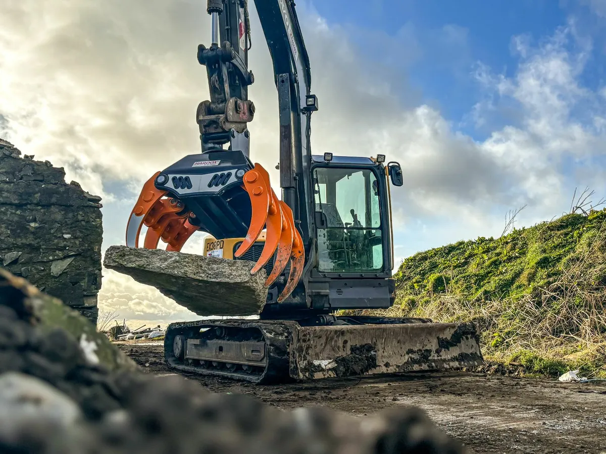 MDE SX1250 Excavator Grapple - Image 3