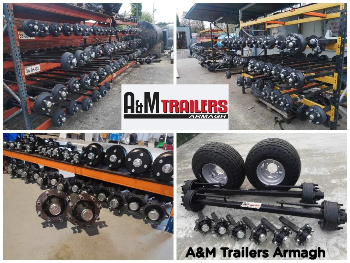 trailer axles spares parts ifor williams nugent - Image 1