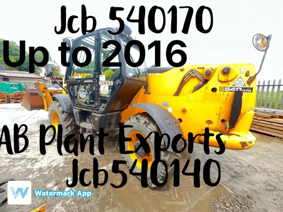 Jcb 540-170  540-140 exports top prices paid