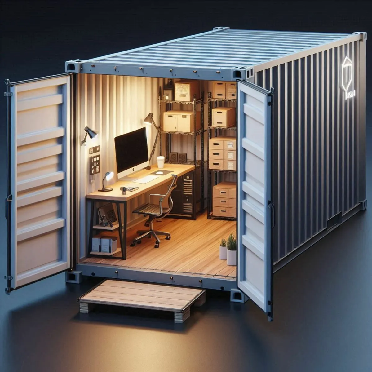 20ft Containers  &/or yard area for rent - Image 2