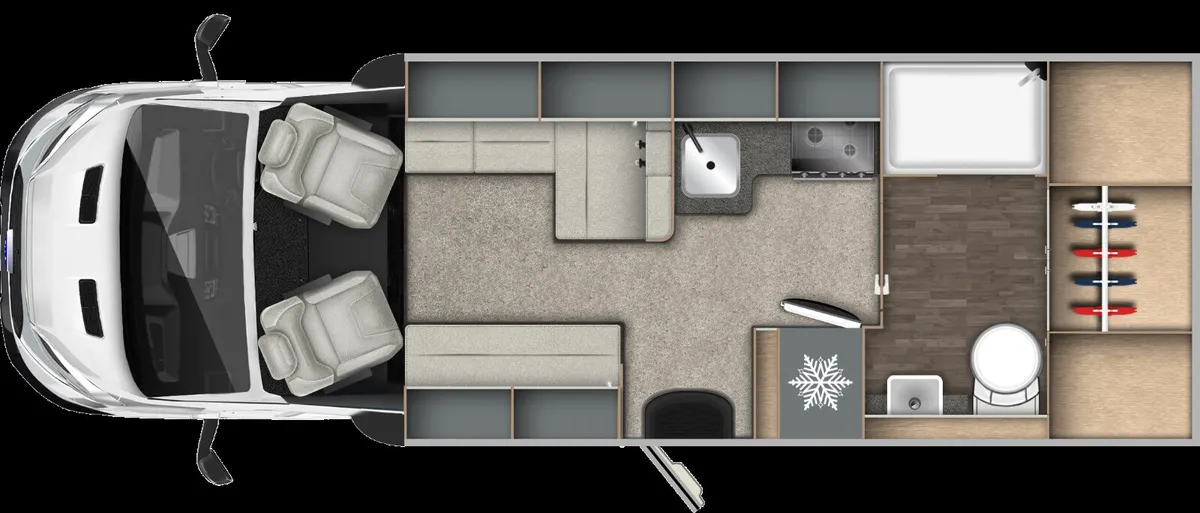 End Washroom Motorhome SAVE £6k - Image 2