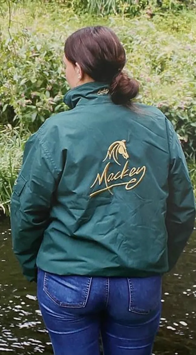 Mackey Jackets- Green and Navy - Image 2
