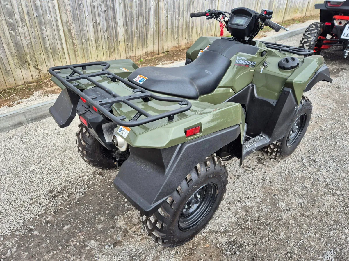 SUZUKI KINGQUAD 500 NEW - Image 2
