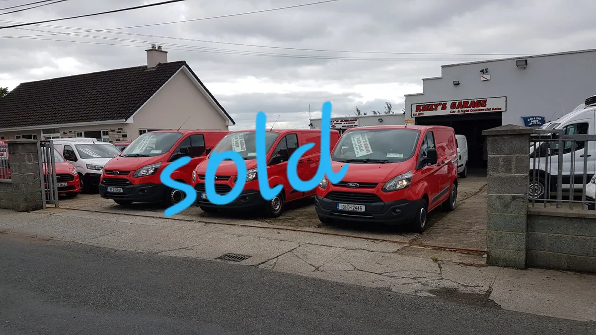 Ford Transit CUSTOM 103KM AS NEW VAT INVOICE - Image 1