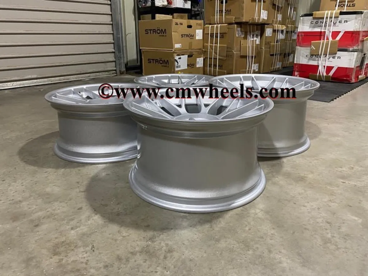 18" Inch Strom Style BMW Alloys 5x120 E46 M3 E60 - Image 3