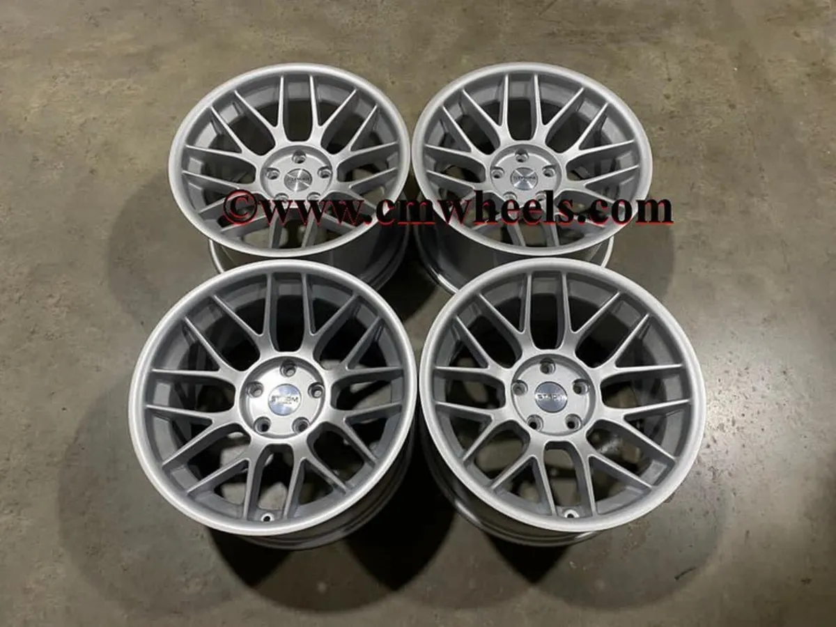 18" Inch Strom Style BMW Alloys 5x120 E46 M3 E60 - Image 1