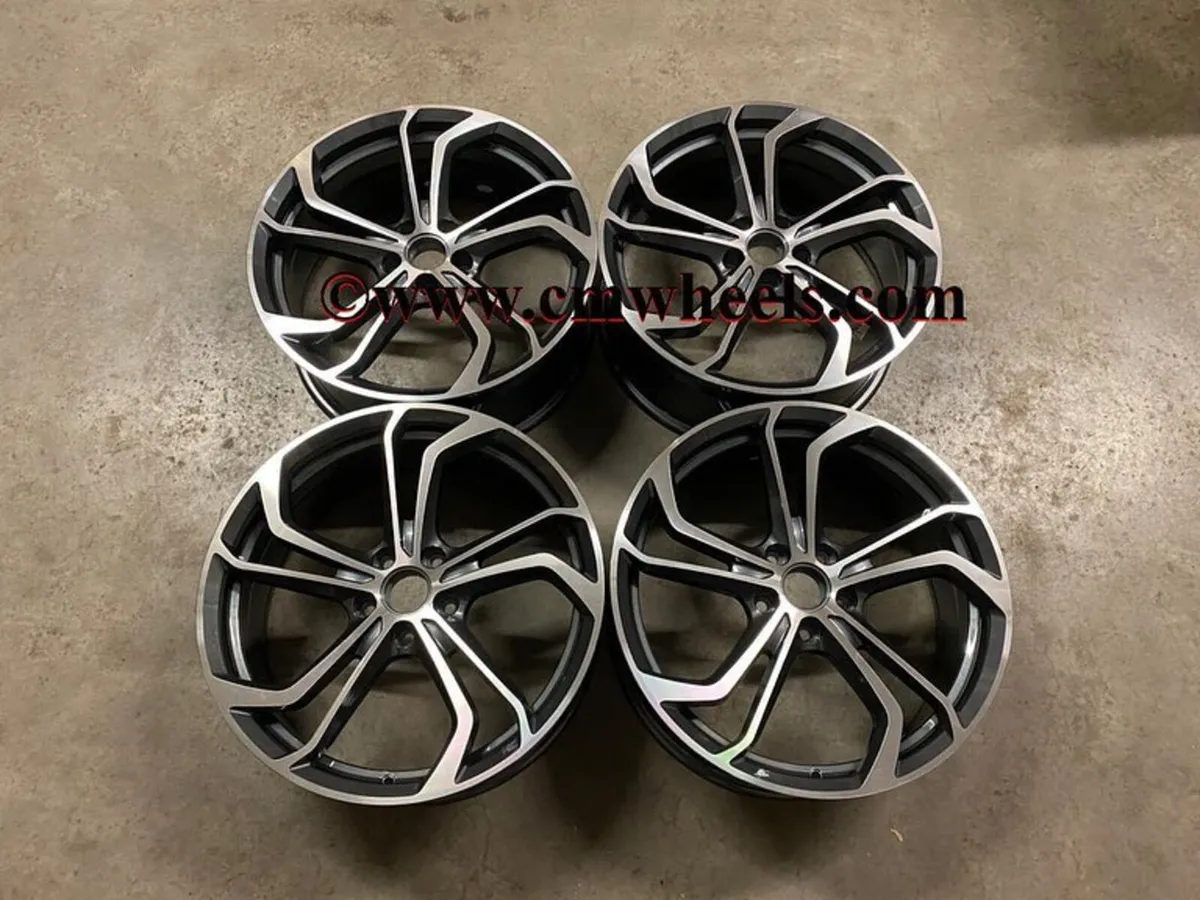 18 19″ Inch VW Golf Reifnitz Style Alloys A3 5X112 - Image 1