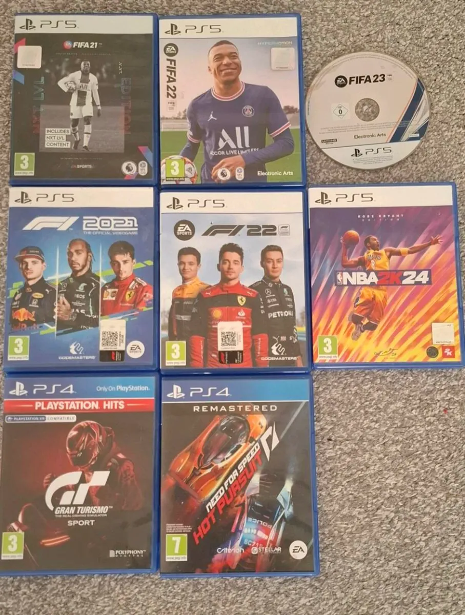 Playstation 4 & 5 games