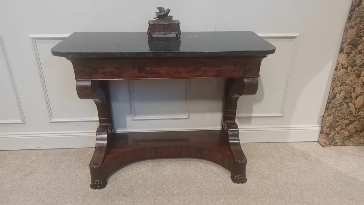 19th Century Louis Philippe Console Table - Image 1