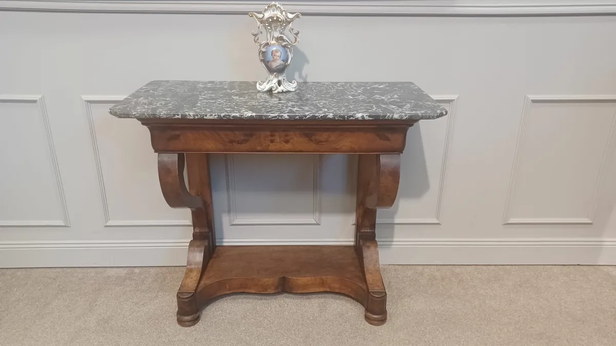 19th Century Louis Philippe Console Table - Image 1