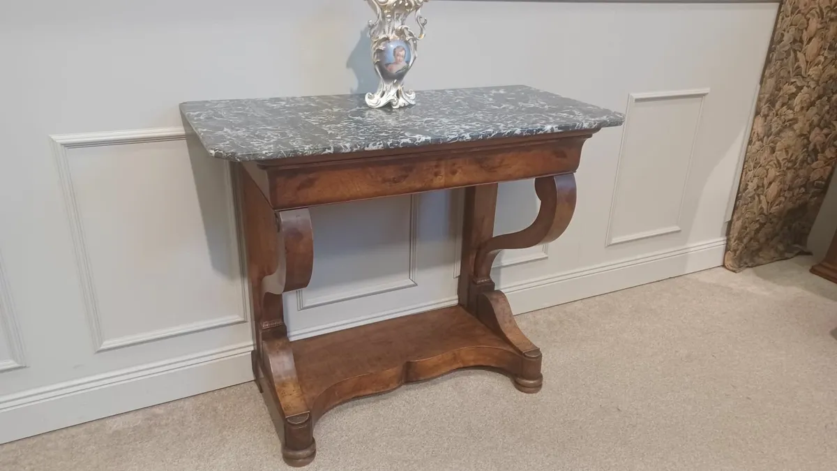 19th Century Louis Philippe Console Table - Image 2