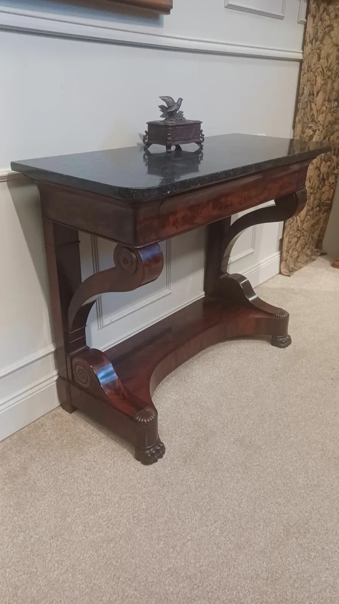 19th Century Louis Philippe Console Table - Image 3