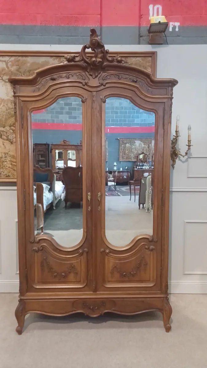 Antique french wardrobe Louis XV - Image 1