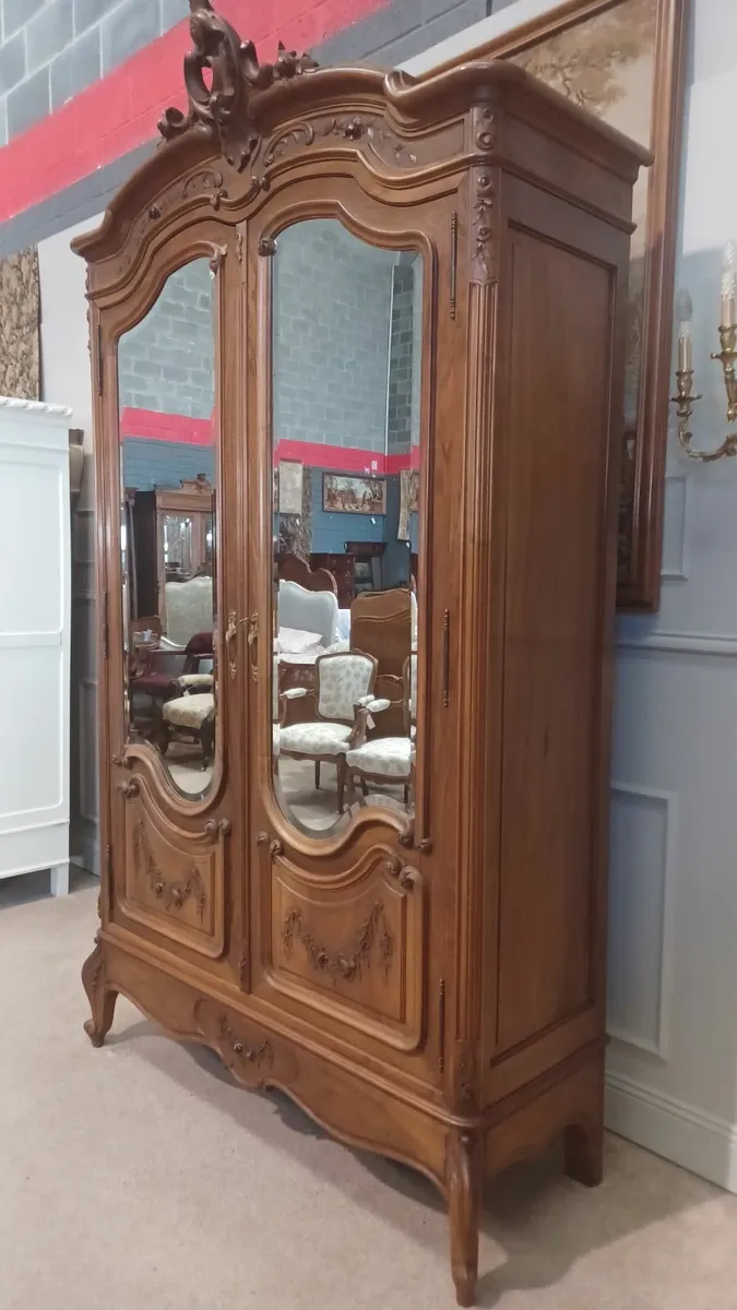 Antique french wardrobe Louis XV - Image 3