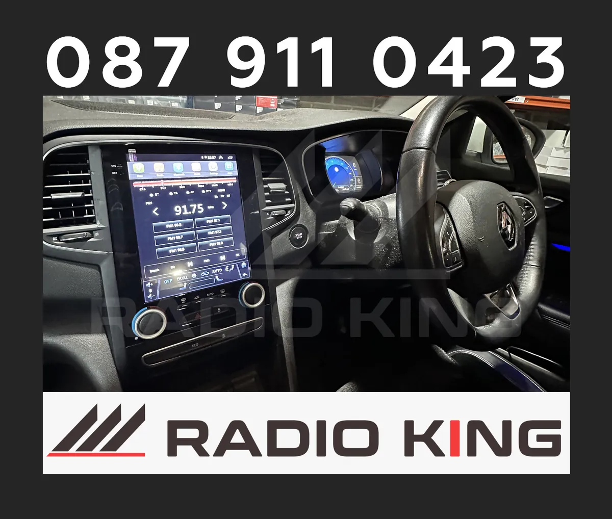 PREMIUM CARPLAY RENAULT MEGAN 4 ANDROID AUTO STERE - Image 4