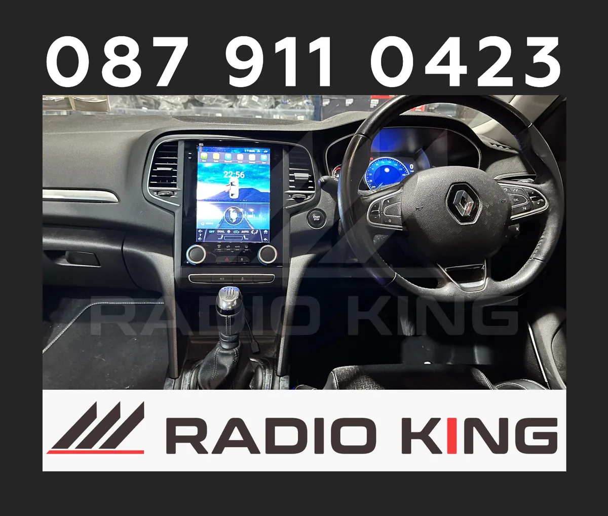 PREMIUM CARPLAY RENAULT MEGAN 4 ANDROID AUTO STERE - Image 3