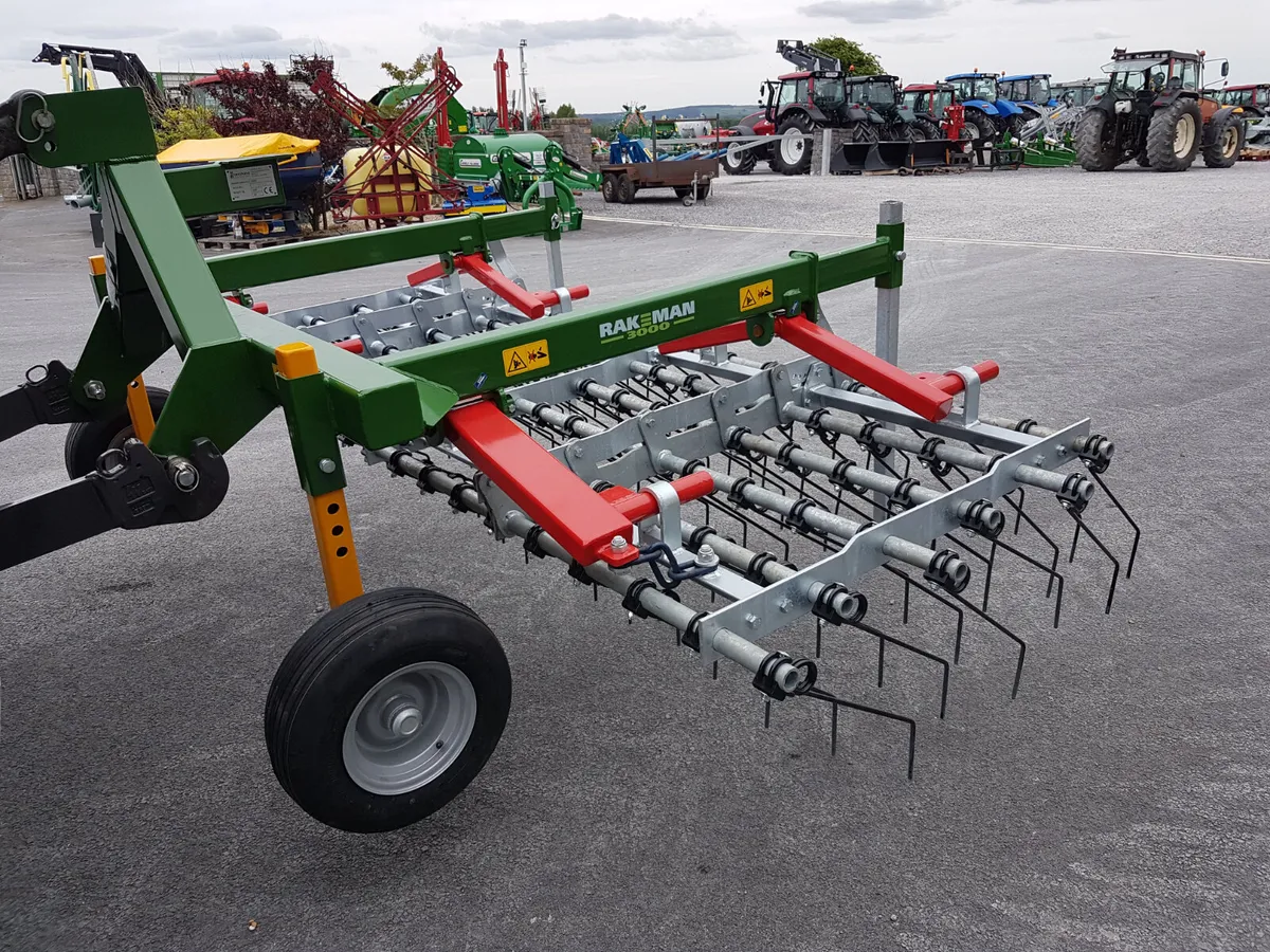 Rakeman 3m Grass Tine Harrow - TAMS Grant Approved - Image 3