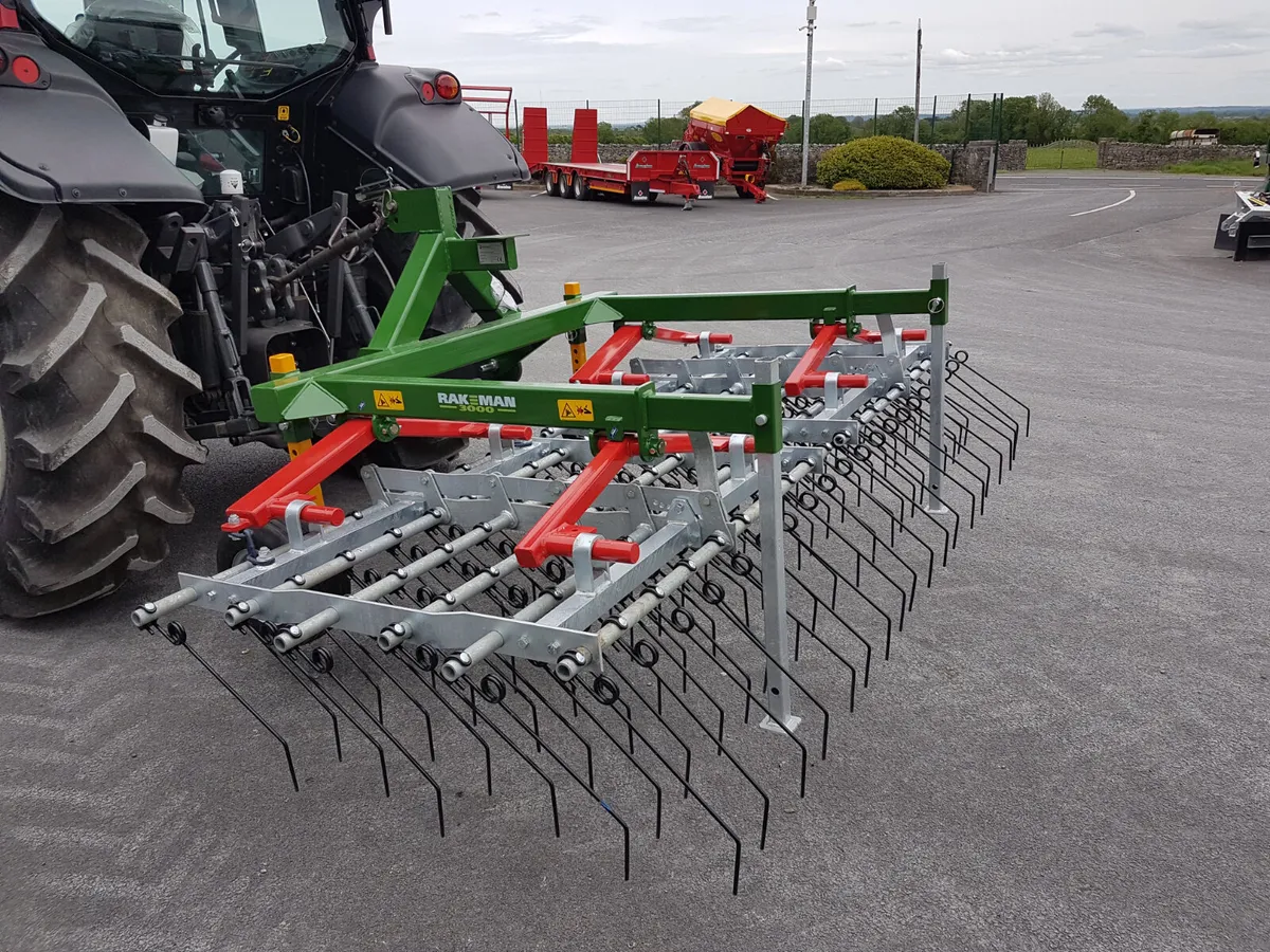 Rakeman 3m Grass Tine Harrow - TAMS Grant Approved - Image 2