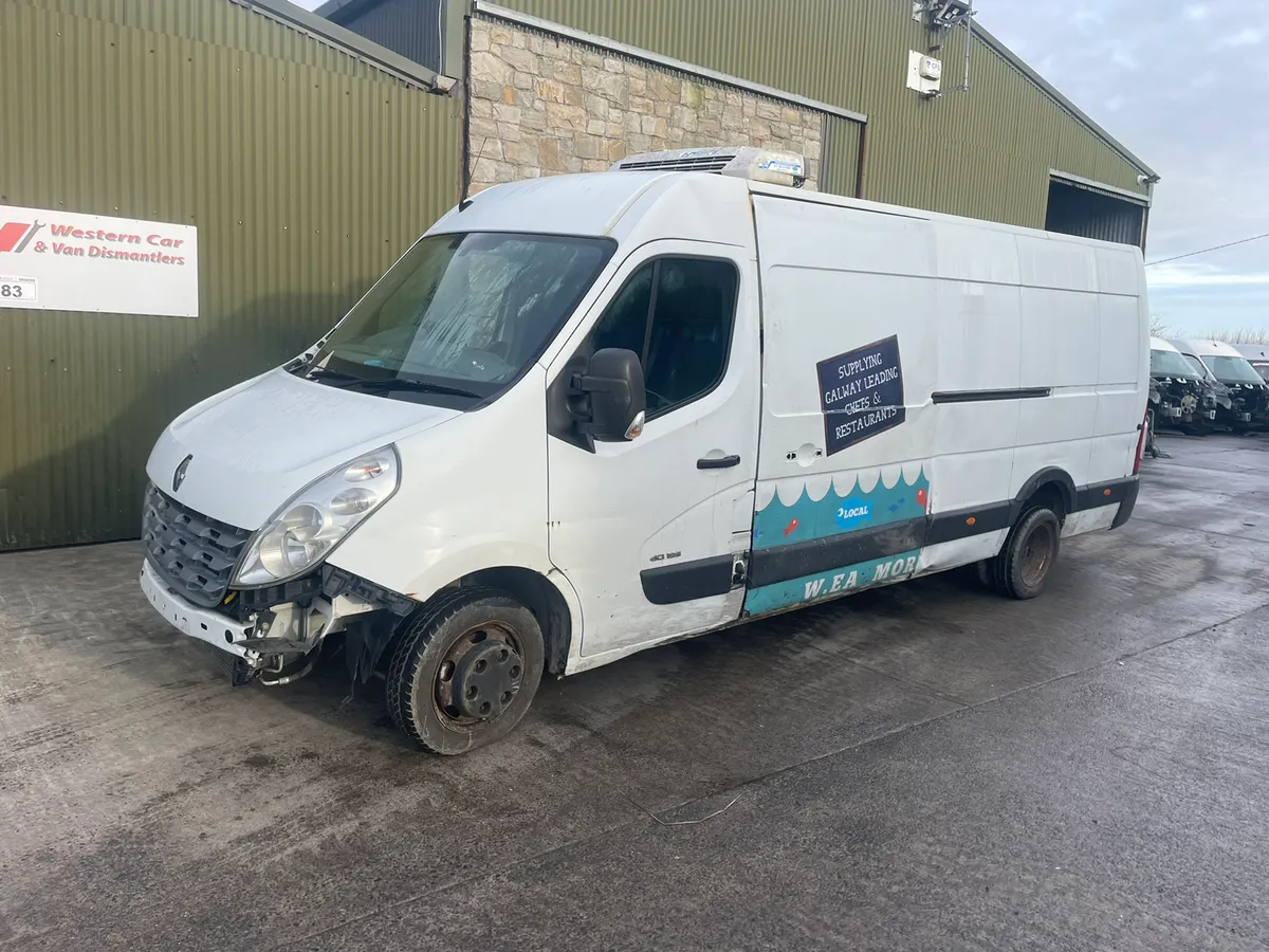 2012 Renault master 2.3 dci rwd for dismantling