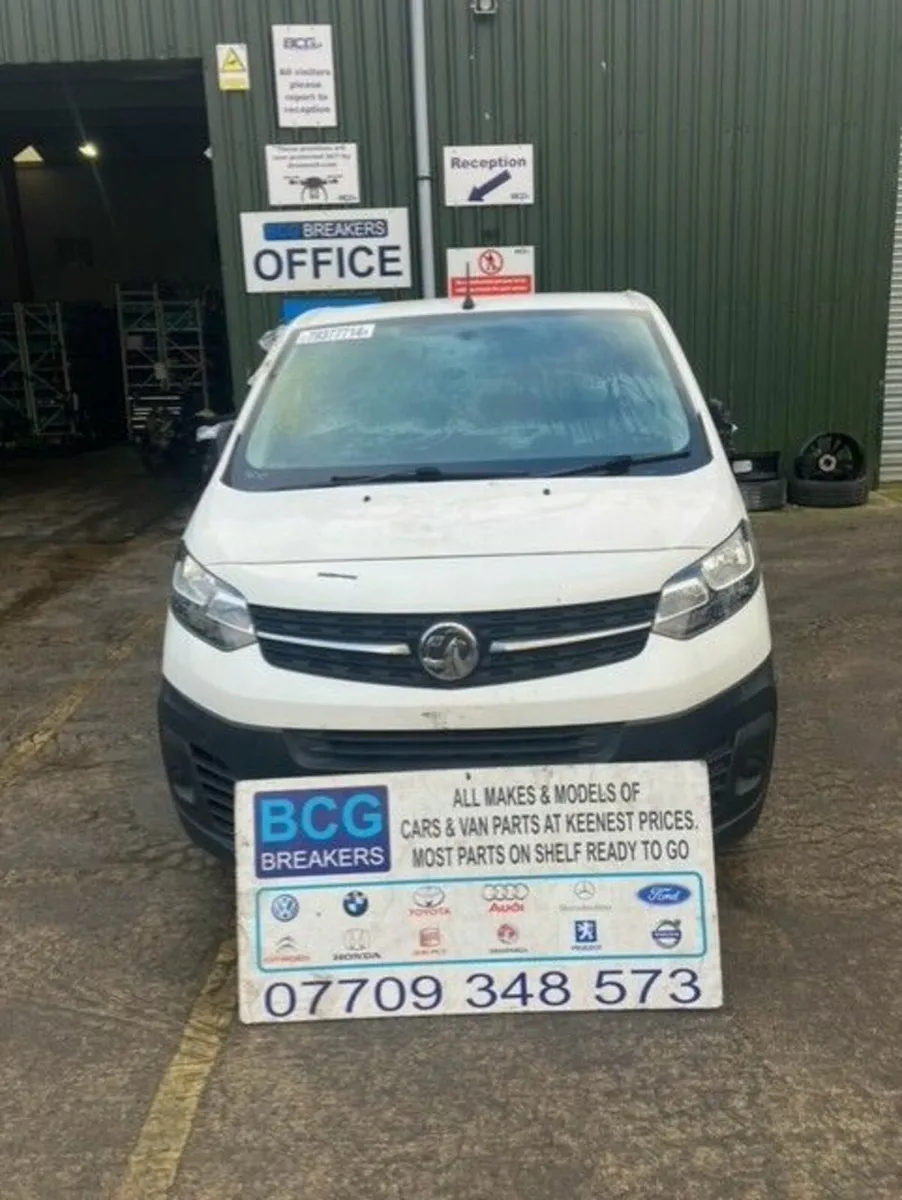 2022 vauxhall vivaro parts breaking