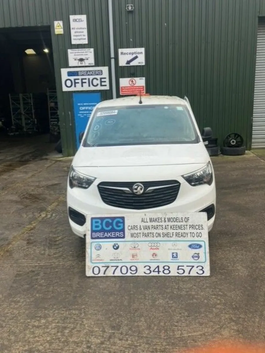 2022 vauxhall combo parts breaking