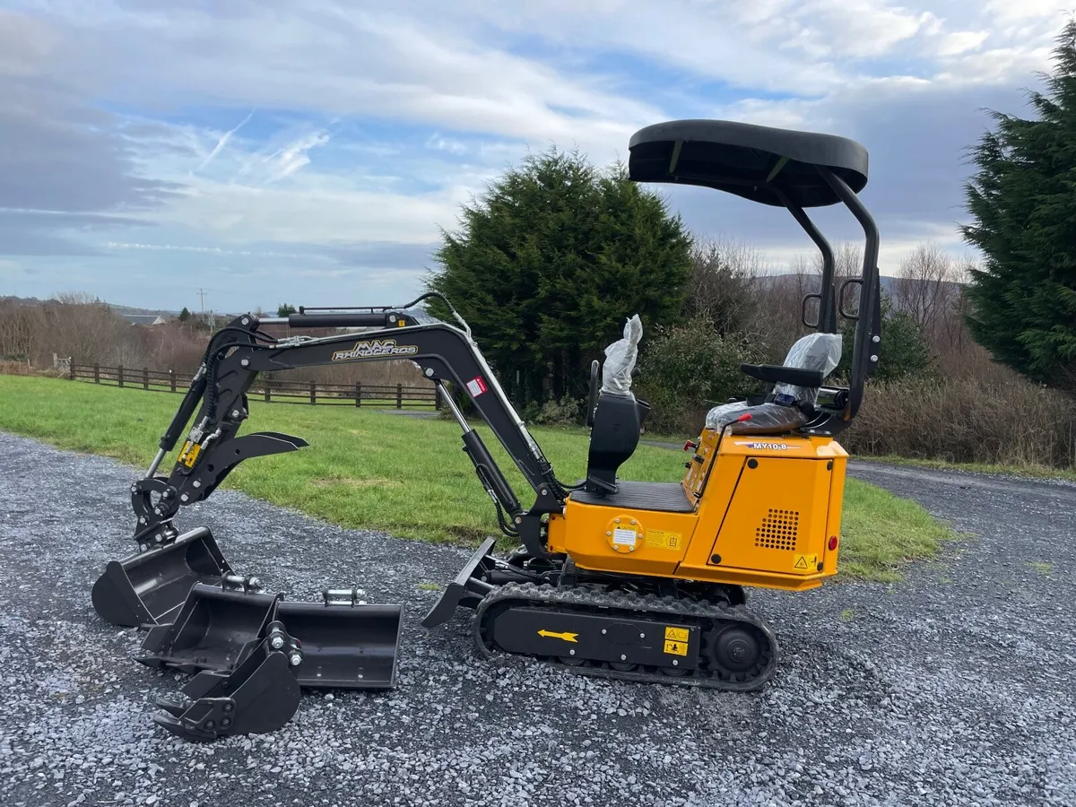 Rhino 1 Ton micro digger Finance - Image 1